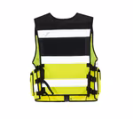 Bonn Tactical Vest with Pockets and Reflective Stripes – image 4