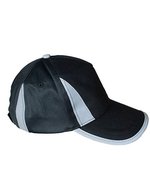 Korntex Hi-Vis Kappe mit reflektierenden Elementen – Black