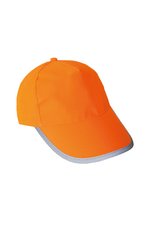 Korntex Hi-Vis Cap Montpelier mit Reflexrand, Signal Orange One Size, KX058 – Bild 3