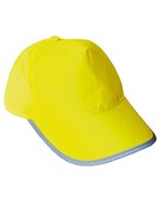 Korntex Hi-Vis Cap Montpelier mit Reflexrand – Signal Yellow