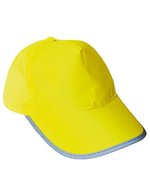 Korntex Hi-Vis Cap Montpelier mit Reflektoren für Kinder – Signal Yellow