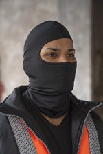 Korntex Elastic Balaclava Nancy in Neonfarben, Anthracite 23 x 45 cm, KX062 – Bild 1