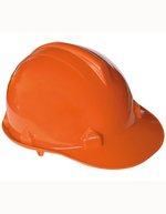 Korntex Basic 6-Punkt Schutzhelm mit Adaptertaschen – Signal Orange