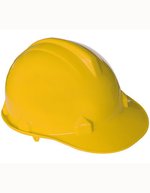 Korntex Basic 6-Punkt Schutzhelm mit Adaptertaschen – Signal Yellow