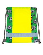 Childrens Gym Bag Action Line – Yellow/Soccer