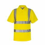 Korntex Polo Hi-Vis con Strisce Riflettenti, Signal Orange S, KX070 – immagine 3