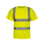 Korntex Hi-Vis Basic T-Shirt Cordoba Polyester, Black S, KX071 – Bild 3