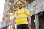 Korntex Hi-Vis T-Shirt mit segmentierten Reflexionsstreifen, Signal Yellow 3XL, KX072 – Bild 2