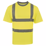 Korntex Hi-Vis T-Shirt Barcelona mit Reflektoren, Signal Orange S, KX074 – Bild 3