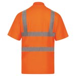 Korntex Hi-Vis Polycotton Polo "Cambridge, Signal Orange S, KX075 – Bild 4