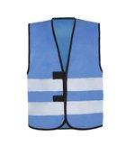 Korntex Hi-Vis Sicherheitsweste Dortmund mit Reflexstreifen, Blue M, KX100 – Bild 3