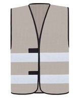 Korntex Hi-Vis Sicherheitsweste Dortmund mit Reflexstreifen – Grey