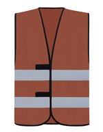 Korntex Hi-Vis Sicherheitsweste Dortmund mit Reflexstreifen, Blue M, KX100 – Maroon