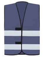 Korntex Hi-Vis Sicherheitsweste Dortmund mit Reflexstreifen, Blue M, KX100 – Navy