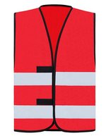 Korntex Hi-Vis Sicherheitsweste Dortmund mit Reflexstreifen, Blue M, KX100 – Red