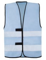Korntex Hi-Vis Sicherheitsweste Dortmund mit Reflexstreifen, Blue M, KX100 – Sky Blue