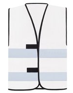 Korntex Hi-Vis Sicherheitsweste Dortmund mit Reflexstreifen, Blue M, KX100 – White