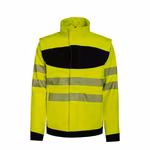 Korntex Hi-Vis Softshelljacke mit Druckfläche, Signal Orange/Black S, KX1003 – Bild 3
