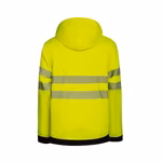 Korntex EOS Hi-Vis Parka mit Druckfläche, Signal Orange/Black S, KX1004 – Bild 4