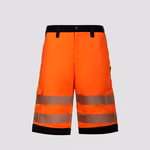 Korntex Hi-Vis Workwear Shorts mit Reflektoren, Signal Yellow/Black 48, KX1006 – Bild 5