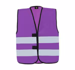 Korntex Gilet de sécurité avec bandes réfléchissantes pour enfants, Blue S (7-12 Jahre), KX100K – image 3
