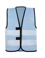 Korntex Sicherheitsweste mit Reflexstreifen für Kinder, Yellow/Orange S (7-12 Jahre), KX100K – Sky Blue