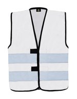 Korntex Sicherheitsweste mit Reflexstreifen für Kinder, Yellow/Orange S (7-12 Jahre), KX100K – White