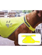 Korntex Stretchy Sicherheitsweste für Hunde Buenos Aires, Signal Yellow S, KX104 – Bild 2