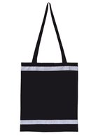 Korntex Warnsac® Reflektierende Einkaufstasche – Black
