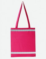 Korntex Warnsac® Reflektierende Einkaufstasche – Magenta