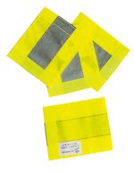 Korntex Hi-Vis Rollflektoren Set mit Klettverschluss, Signal Yellow 10.5 x 12.5 cm, KX106 – Bild 2