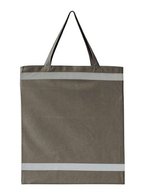 Korntex Warnsac® Reflektierende Einkaufstasche 38x42 cm, Black ca. 38 x 42 cm, KX109 – Gris