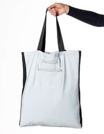 Korntex Sac shopper reflechissant Milan 2023, Silver 55 x 40 cm, KX113 – Bild 1