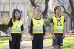 Korntex Sicherheitsweste Kinder Funtastic Wildlife, Dog Yellow XS (3-6 Jahre), KX119K – Bild 1