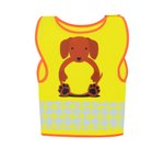 Korntex Sicherheitsweste Kinder Funtastic Wildlife, Dog Yellow XS (3-6 Jahre), KX119K – Bild 3