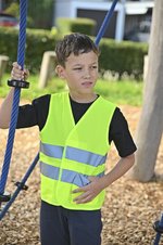 Mesh Safety Vest for Children Korfu – Bild 1
