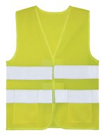 Mesh Safety Vest for Children Korfu – Signal Jaune