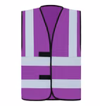 Korntex Hi-Vis Safety Vest with 4 Reflective Stripes, Signal Yellow XL, KX140 – image 3