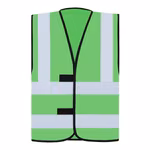 Korntex Hi-Vis Safety Vest with 4 Reflective Stripes, Signal Yellow XL, KX140 – image 5