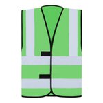 Korntex Hi-Vis Warnweste mit 4 Reflexstreifen, Signal Yellow XL, KX140 – Bild 5