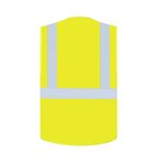 Korntex Hi-Vis Sicherheitsweste mit 3 Reflektoren, Signal Orange L, KX141 – Bild 4