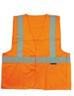 Korntex Hi-Vis Sicherheitsweste mit 3 Reflektoren – Signal Orange