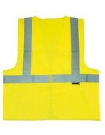 Korntex Hi-Vis Sicherheitsweste mit 3 Reflektoren – Signal Yellow