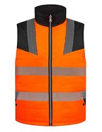 Korntex Hi-Vis Wendbarer Softshell Bodywarmer Elbrus, Signal Orange S, KX143 – Bild 2