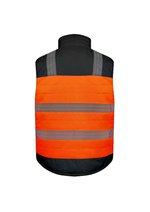 Korntex Hi-Vis Wendbarer Softshell Bodywarmer Elbrus, Signal Orange S, KX143 – Bild 4