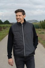 Korntex Hi-Vis Wendbarer Softshell Bodywarmer Elbrus, Signal Orange S, KX143 – Bild 5