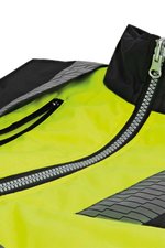 Korntex Hi-Vis Wendbarer Softshell Bodywarmer Elbrus, Signal Orange S, KX143 – Bild 6