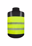 Korntex Hi-Vis Wendbarer Softshell Bodywarmer Elbrus, Signal Yellow L, KX143 – image 7