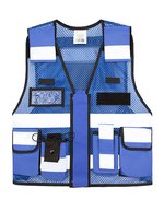 Mesh Tactical Vest Sparta – Royal Blue