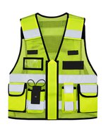 Gilet Tactique en Mesh Sparta – Signal Jaune